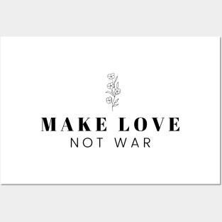 Make Love Not War Print Design Posters and Art